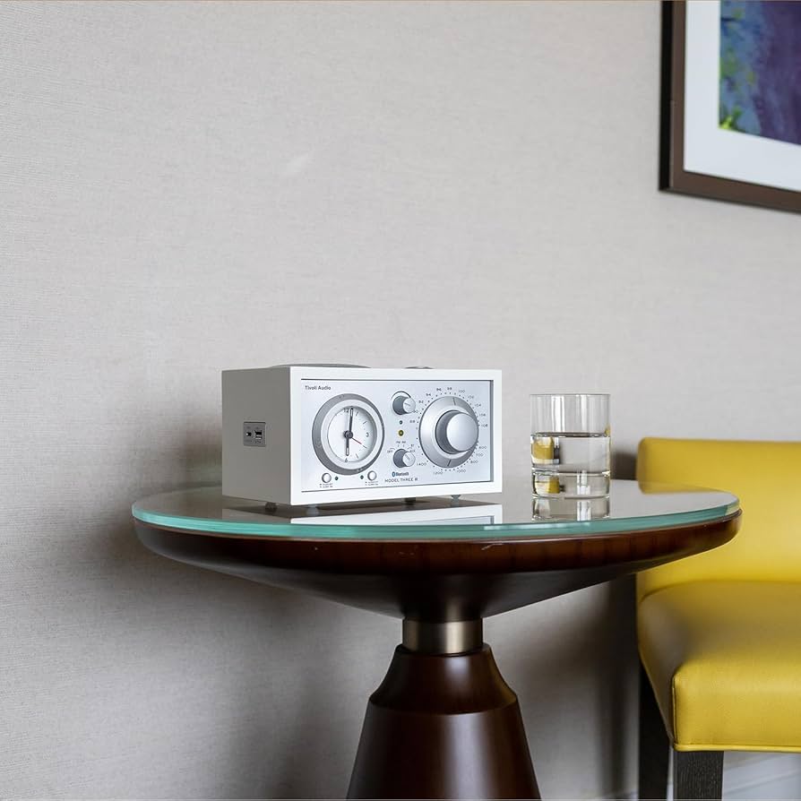 Amazon.com: Tivoli Audio Model Three Bluetooth Clock Radio with